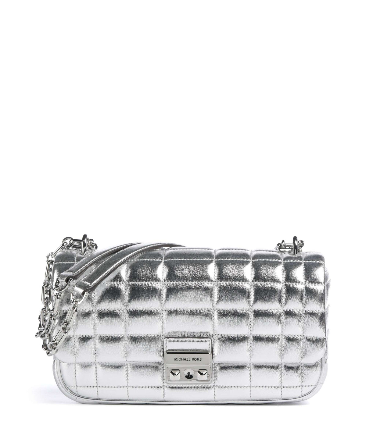 Michael Kors Tribeca Shoulder bag silver