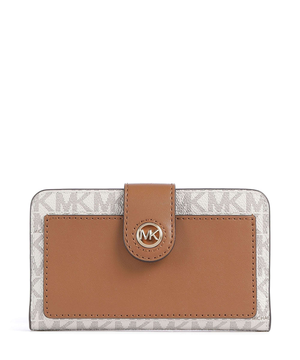 Michael Kors MK Charm Wallet vanilla/acorn