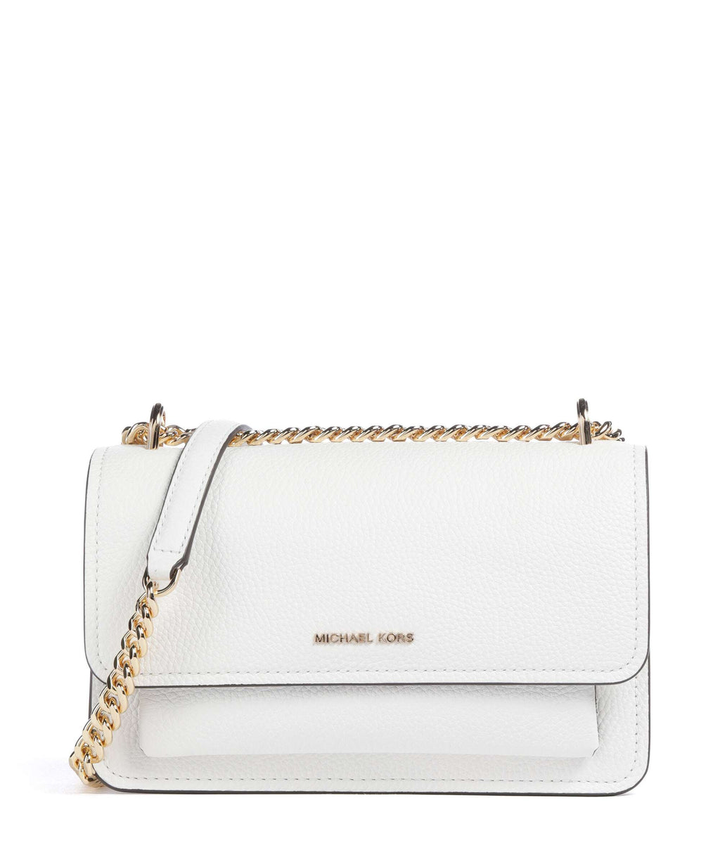Michael Kors Claire Large Shoulder bag optic white