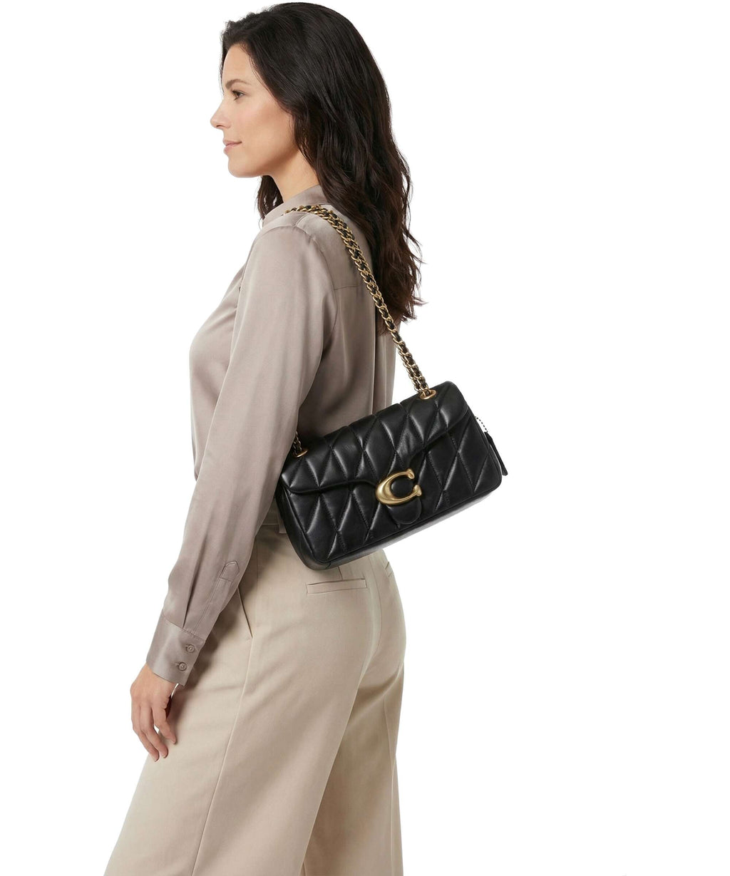 Coach Tabby Quilted 26 Shoulder bag black