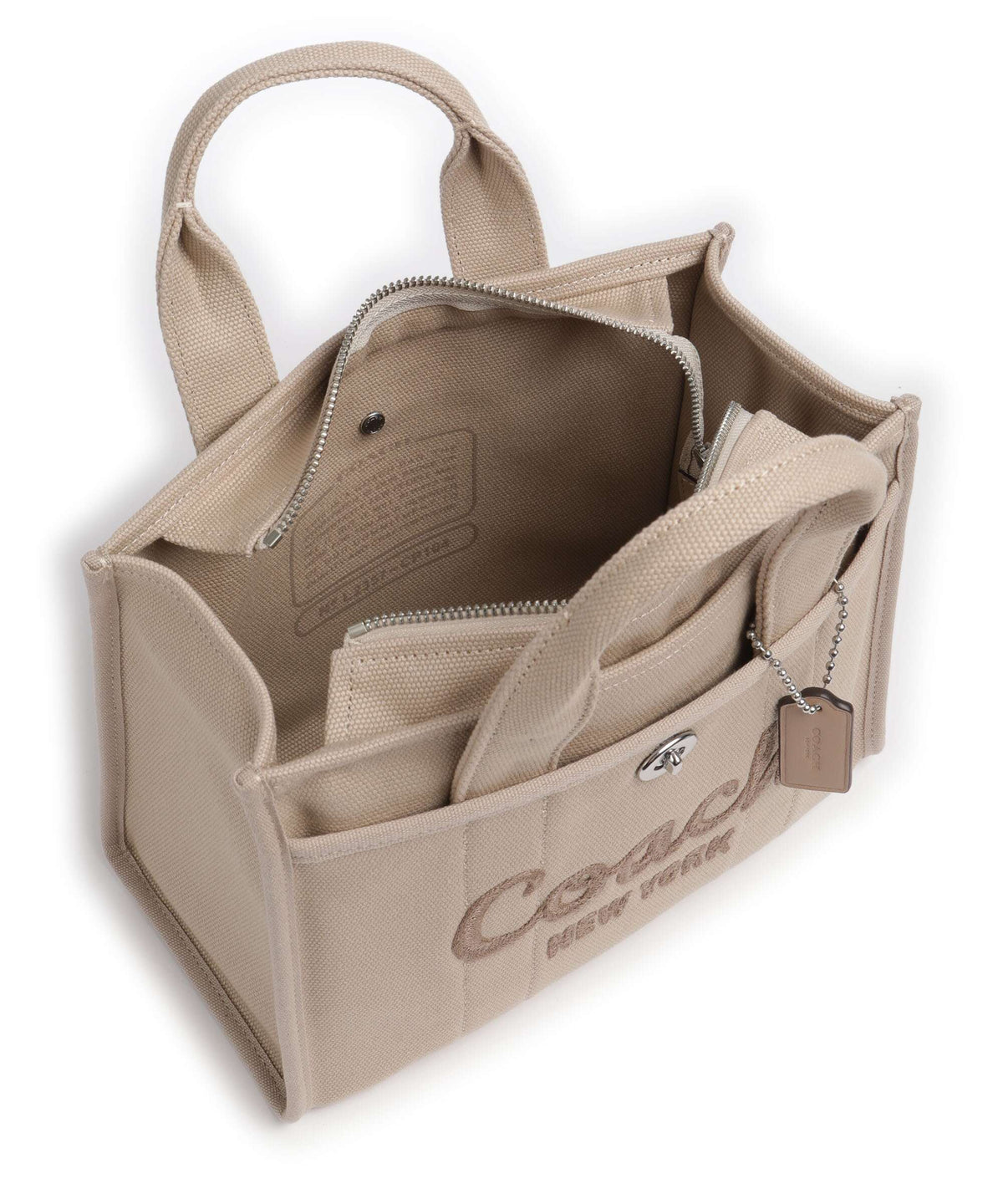 Coach Cargo 26 Handbag dark natural