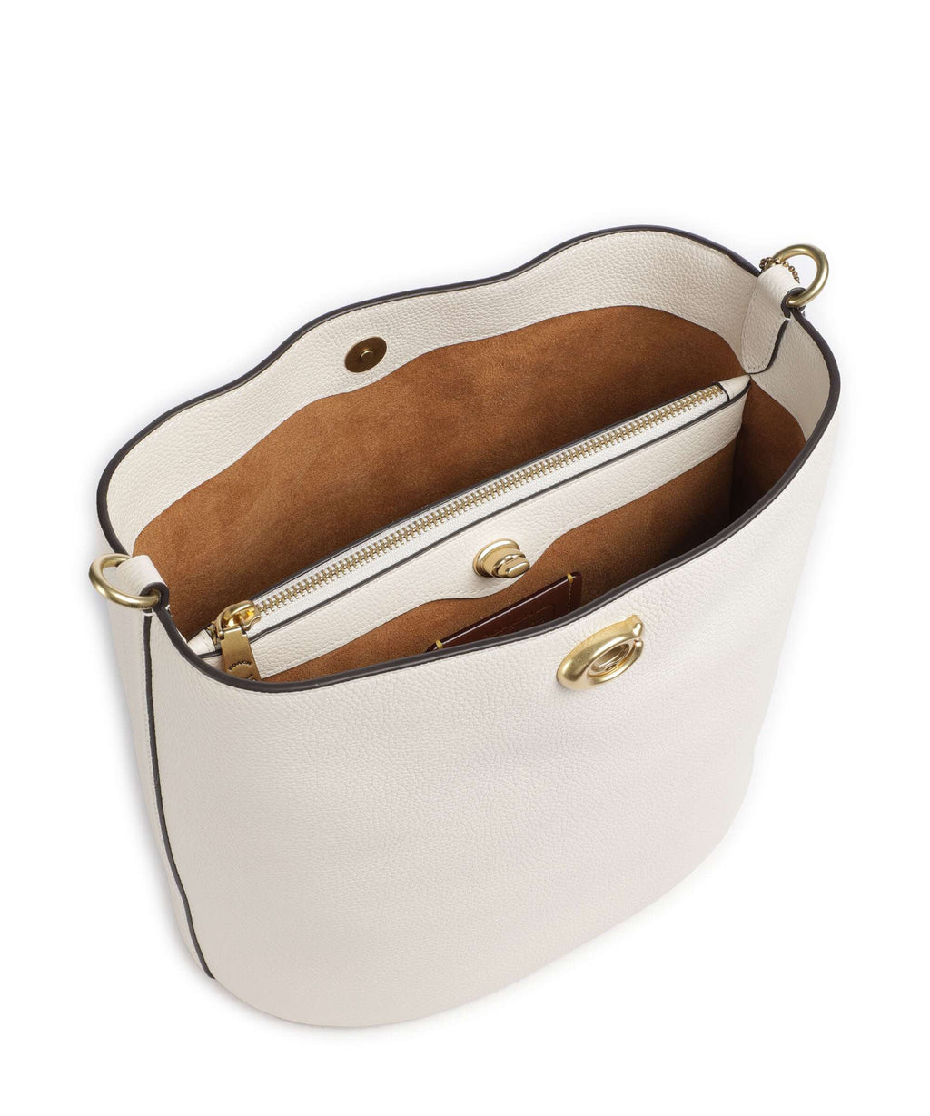 Coach Willow Soft Hobo bag chalk