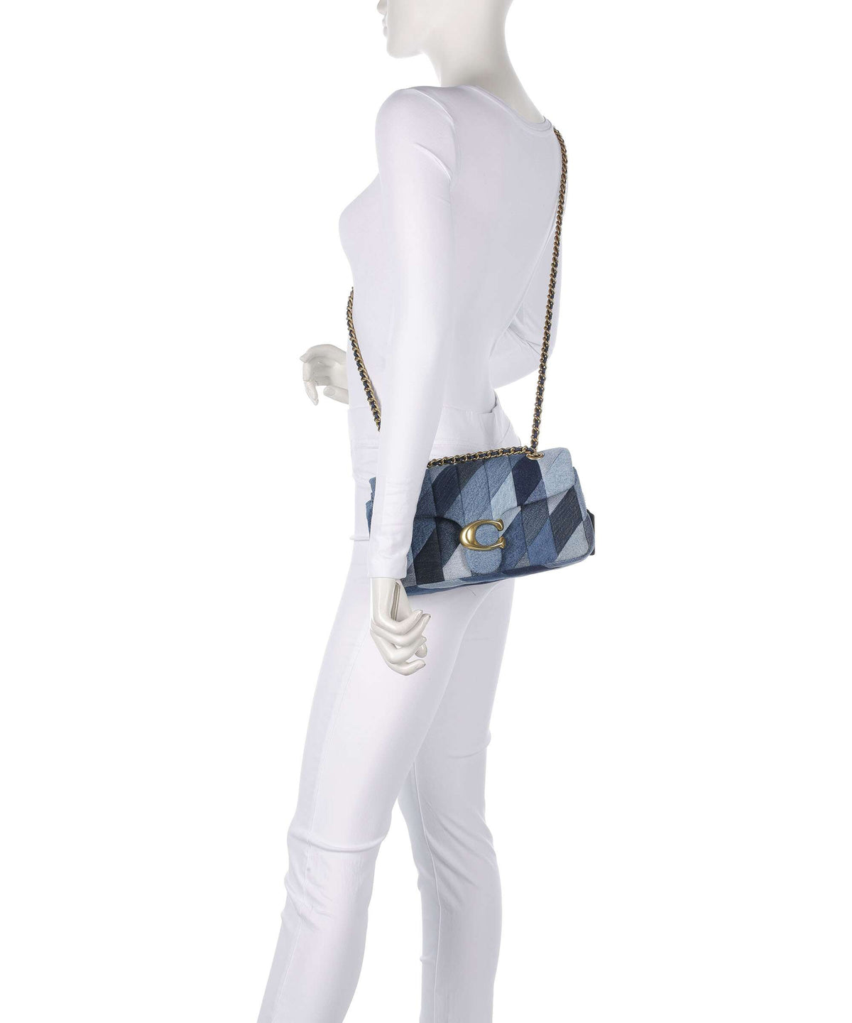 Coach Tabby Patchwork 26 Shoulder bag denim/multicolour