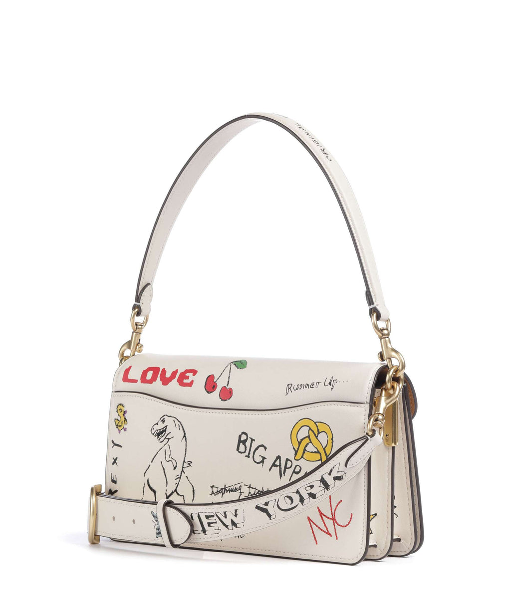 Coach Tabby Sketch Print 26 Shoulder bag chalk/multicolour