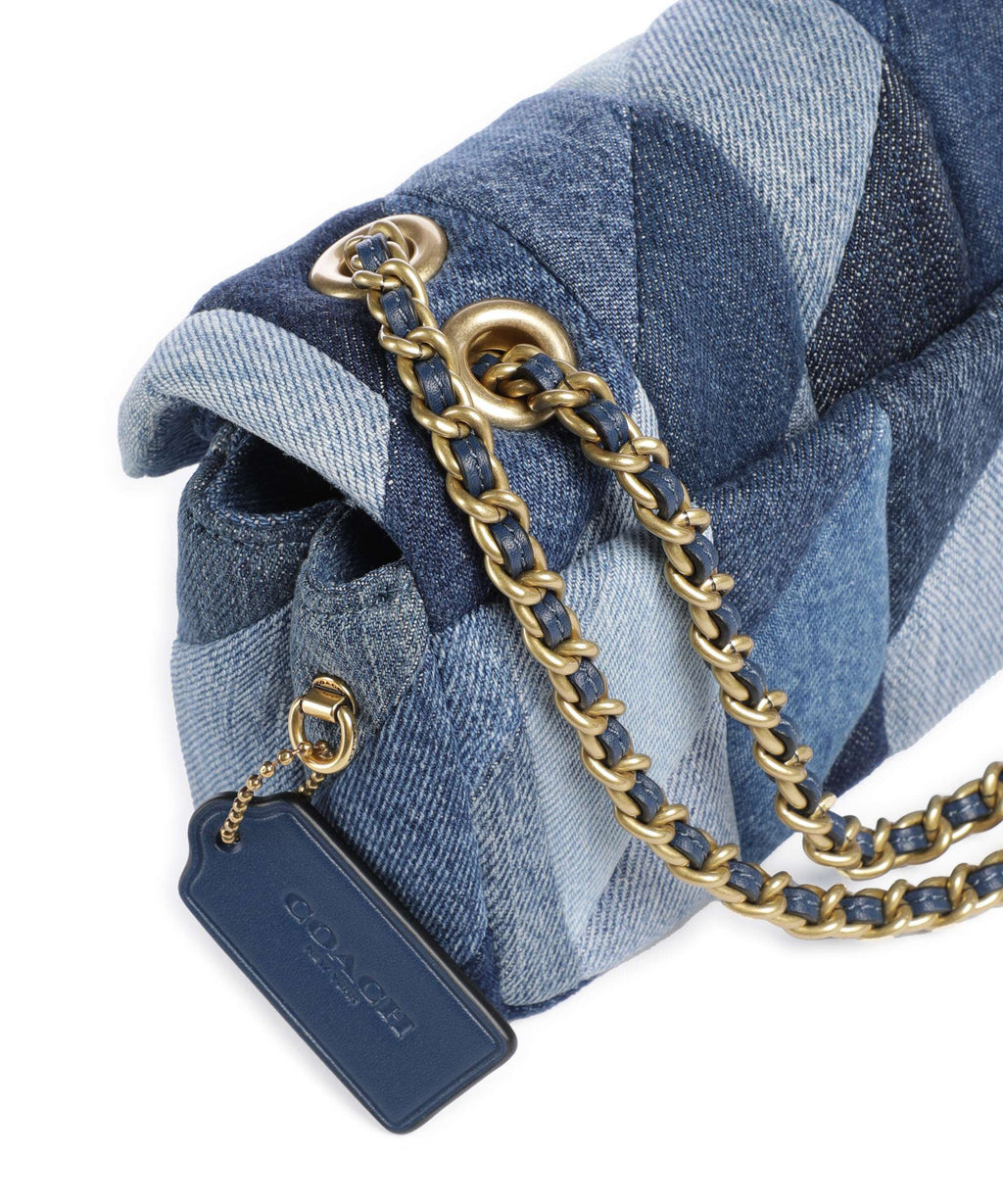 Coach Tabby Patchwork 20 Shoulder bag denim/multicolour