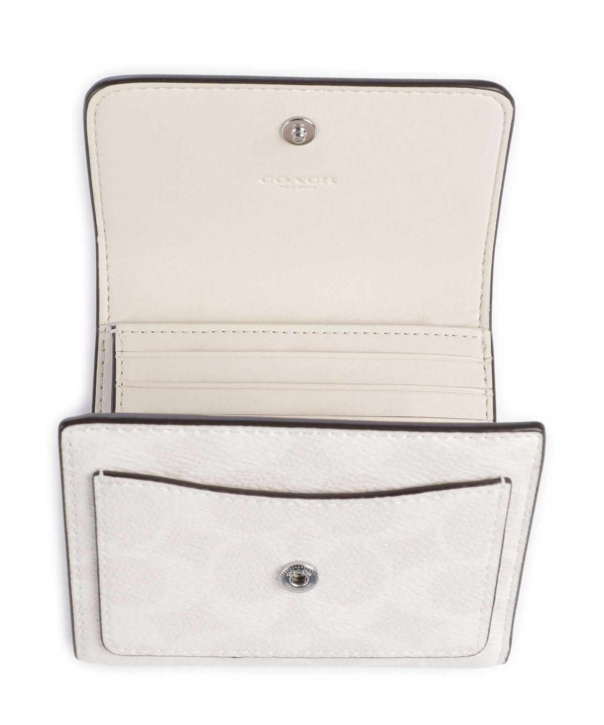 Coach Essential Signature Wallet white chalk
