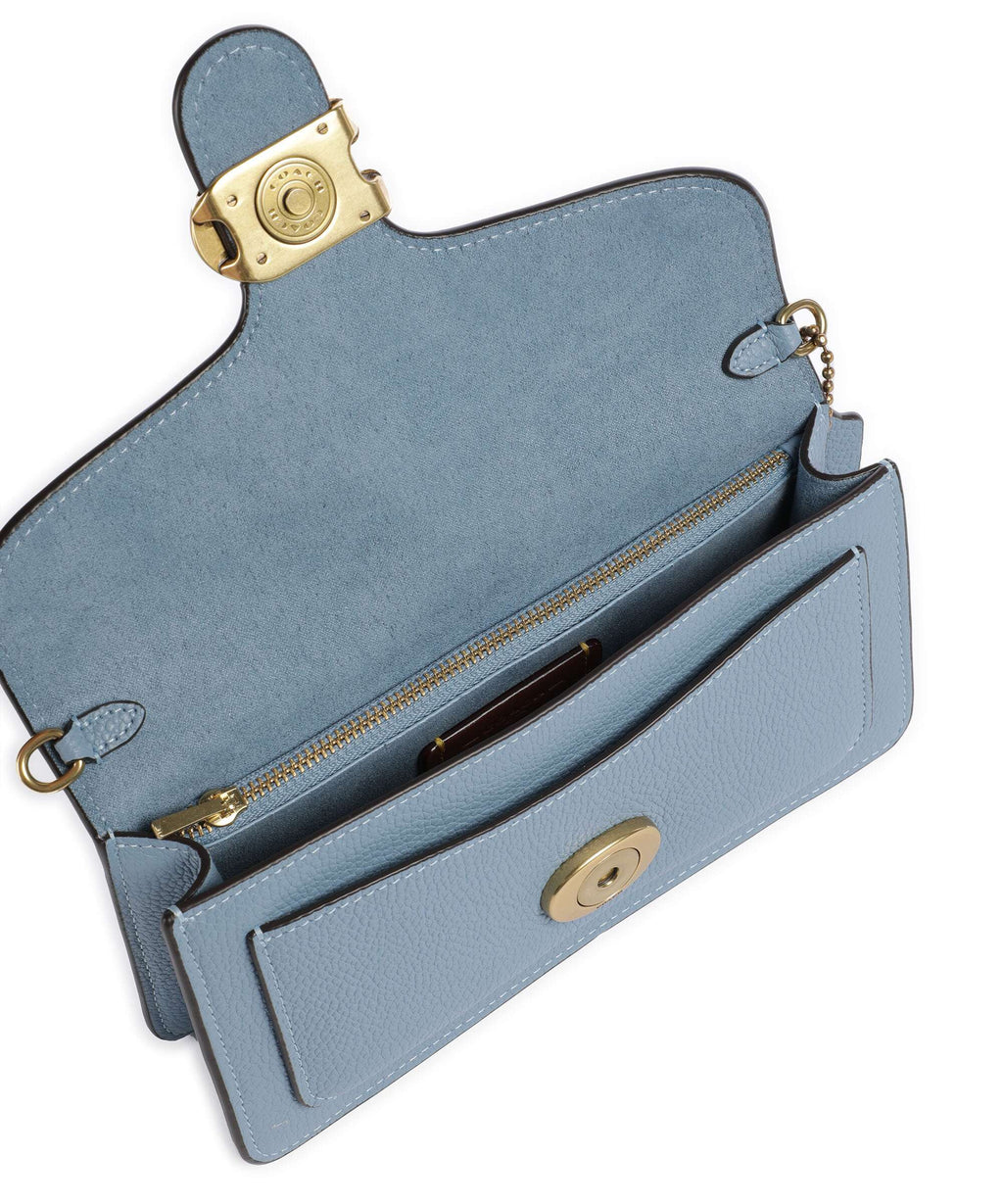 Coach Tabby Chain Crossbody bag bluebell
