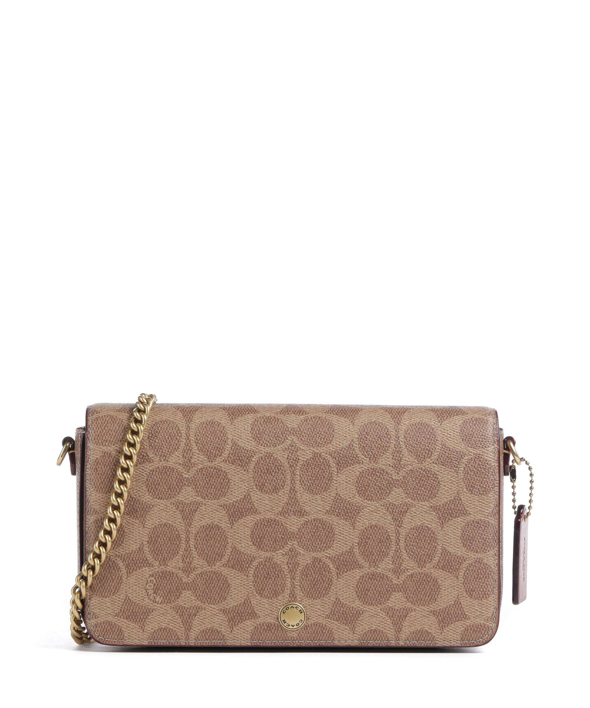 Coach Mila Wallet tan caramel