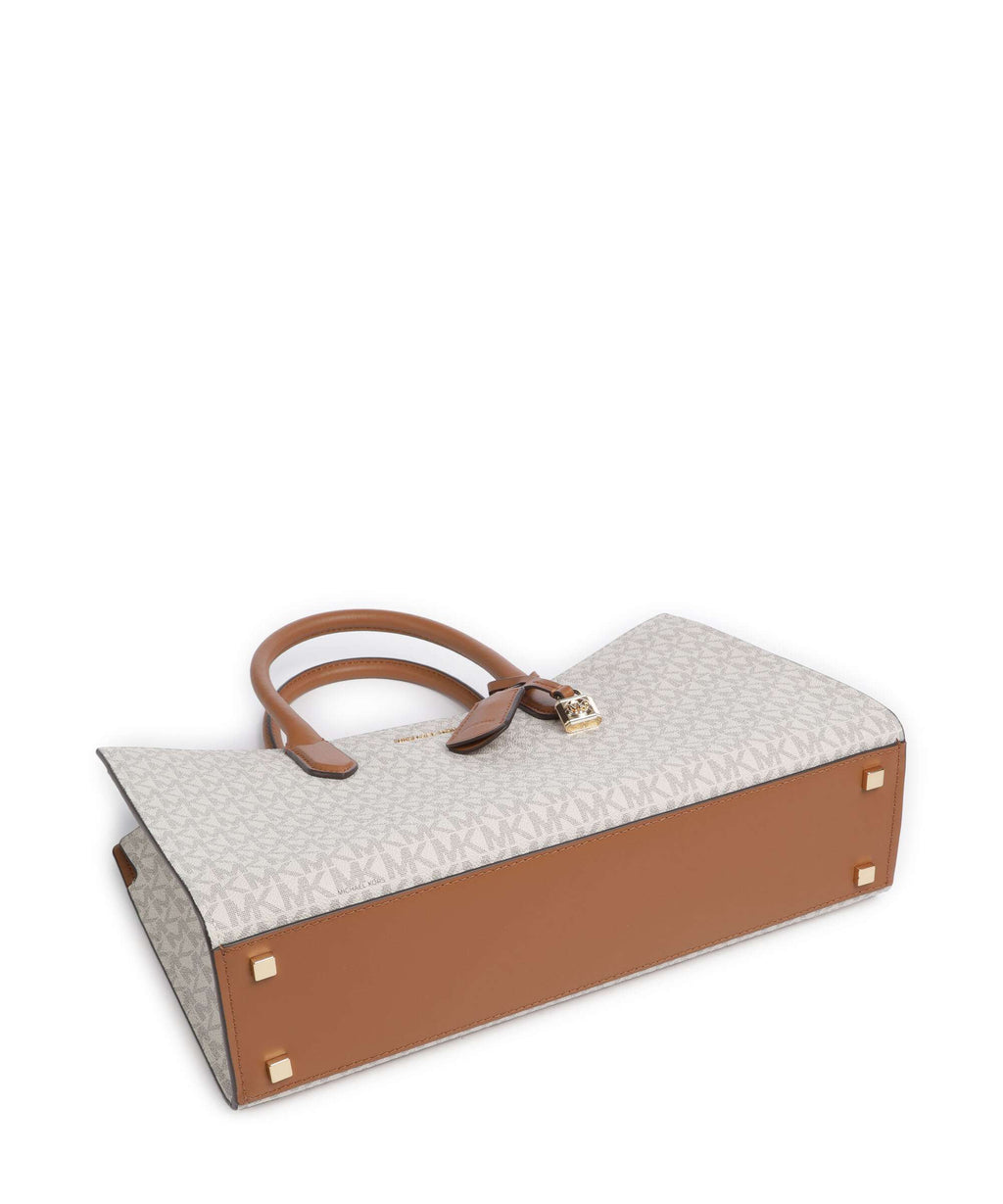 Michael Kors Scarlett Handbag vanilla/acorn