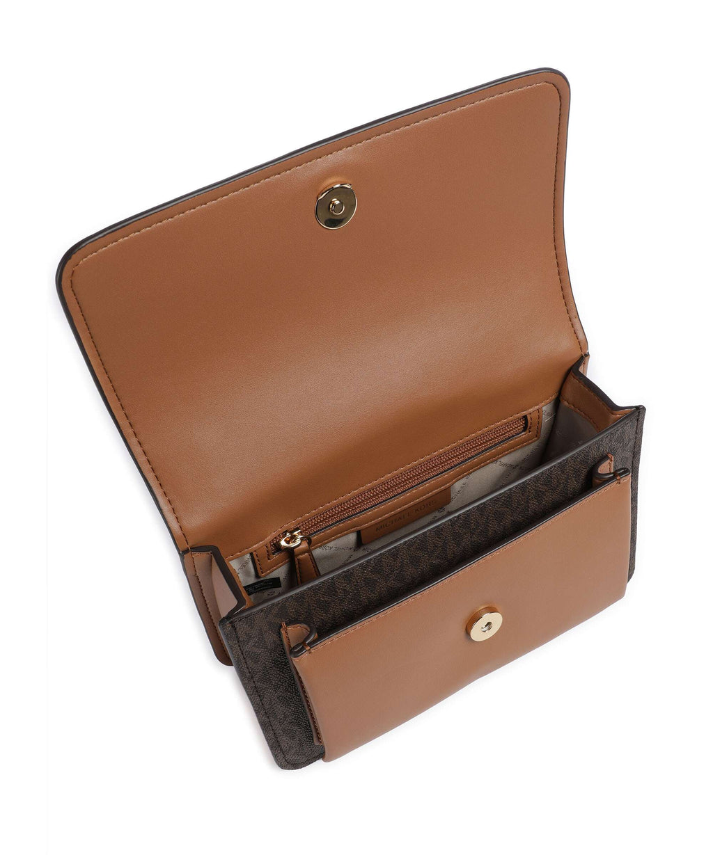 Michael Kors Claire Shoulder bag brown/acorn