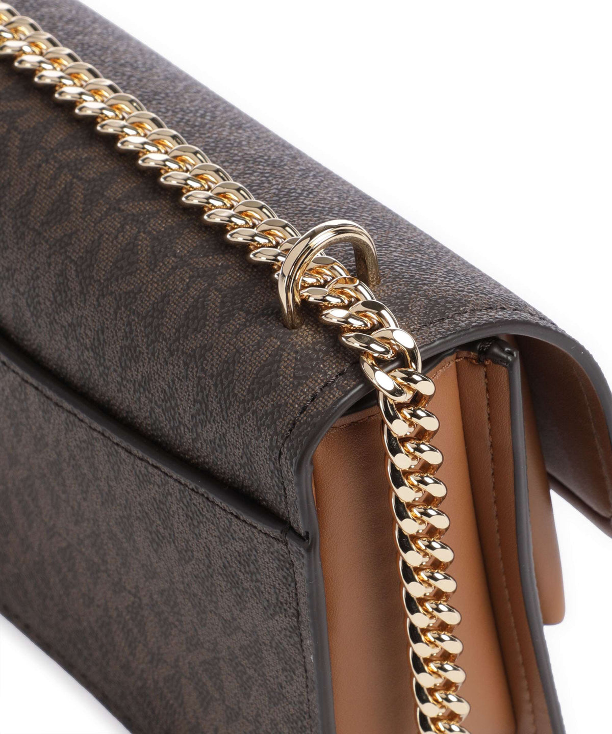 Michael Kors Claire Small Shoulder bag brown/acorn