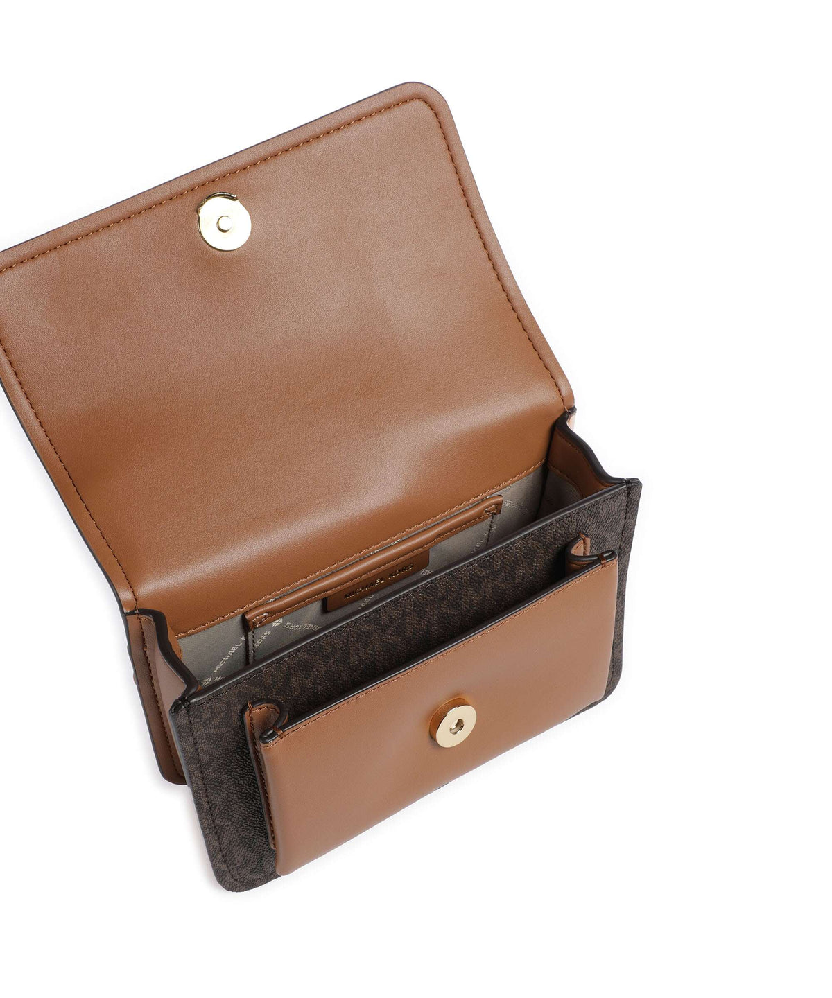 Michael Kors Claire Small Shoulder bag brown/acorn