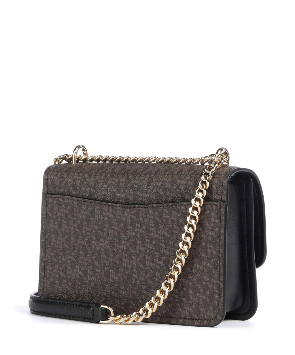 Michael Kors Claire Small Shoulder bag brown/black