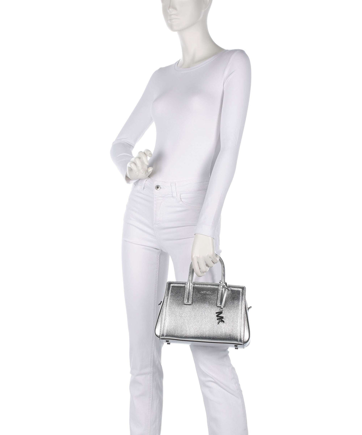 Michael Kors Laila Handbag silver