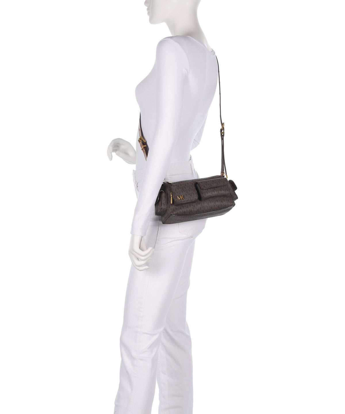 Michael Kors Dakota Small Crossbody bag brown/acorn