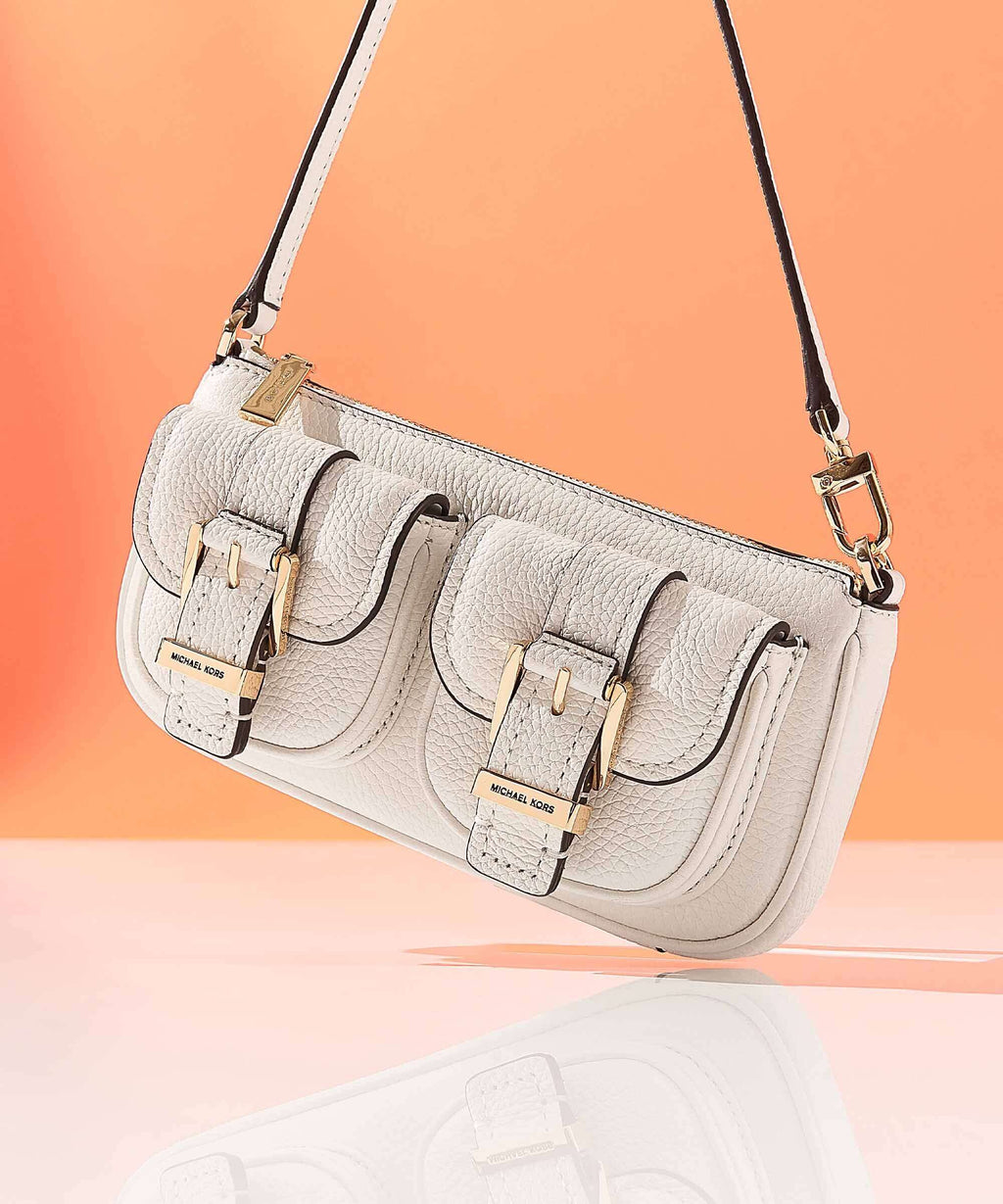 Michael Kors Zoe Small Shoulder bag optic white