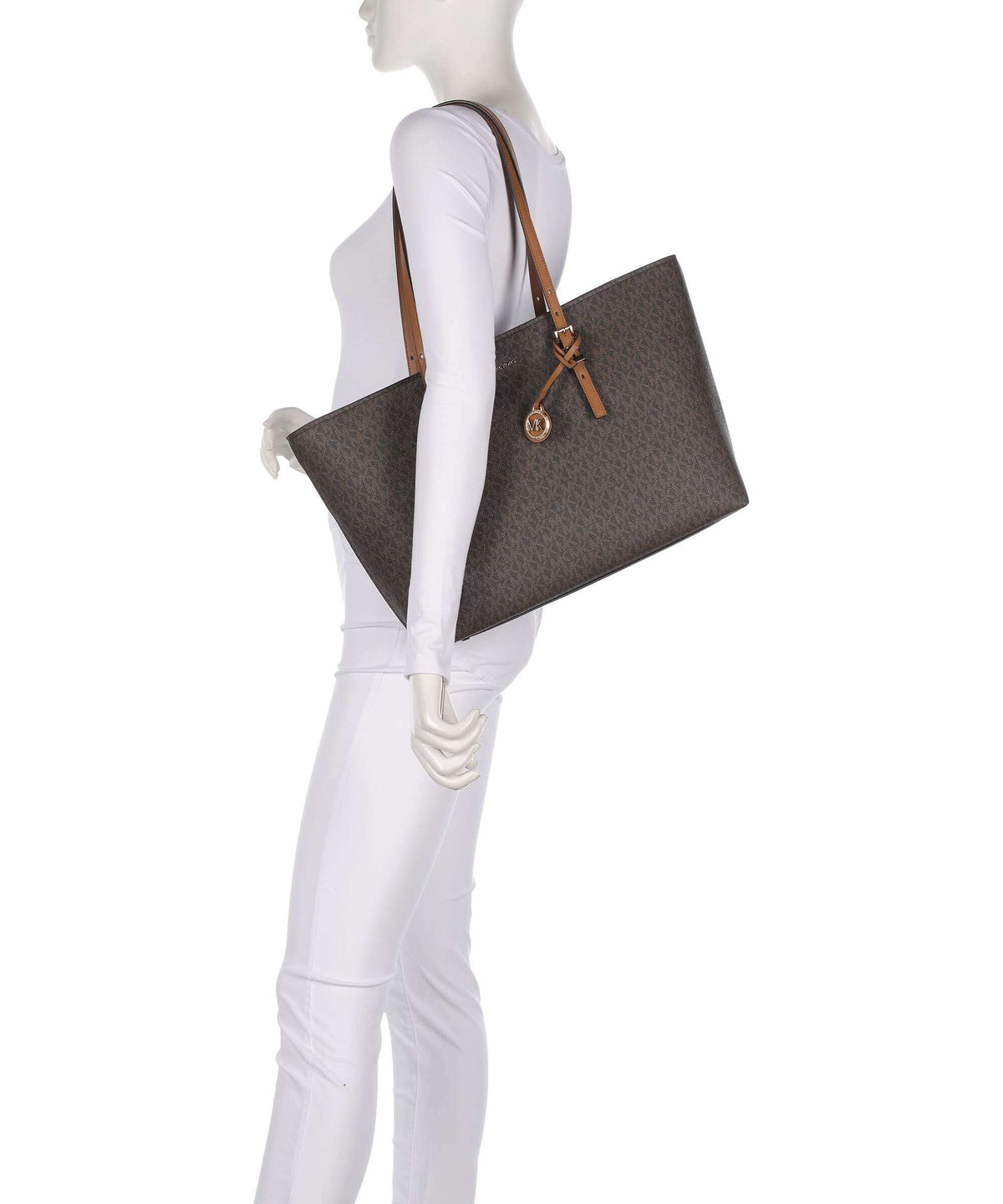 Michael Kors Quinn Large Tote bag brown/acorn