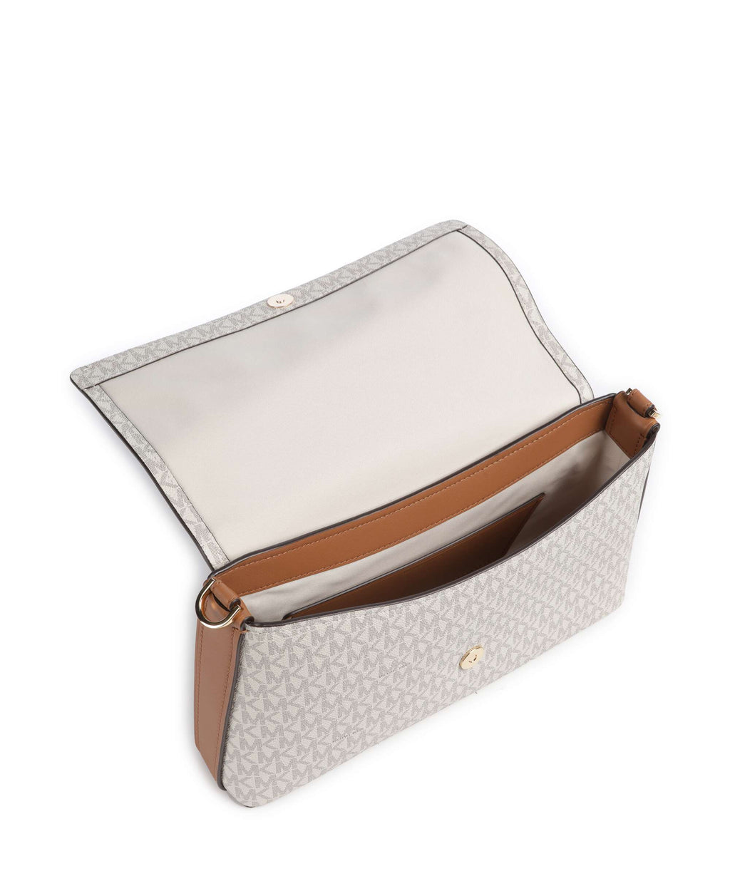 Michael Kors Nessa Large Shoulder bag vanilla/acrn