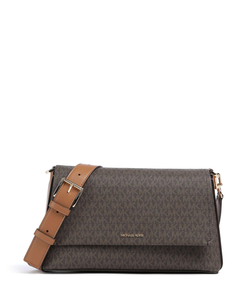 Michael Kors Nessa Large Shoulder bag brown/acorn