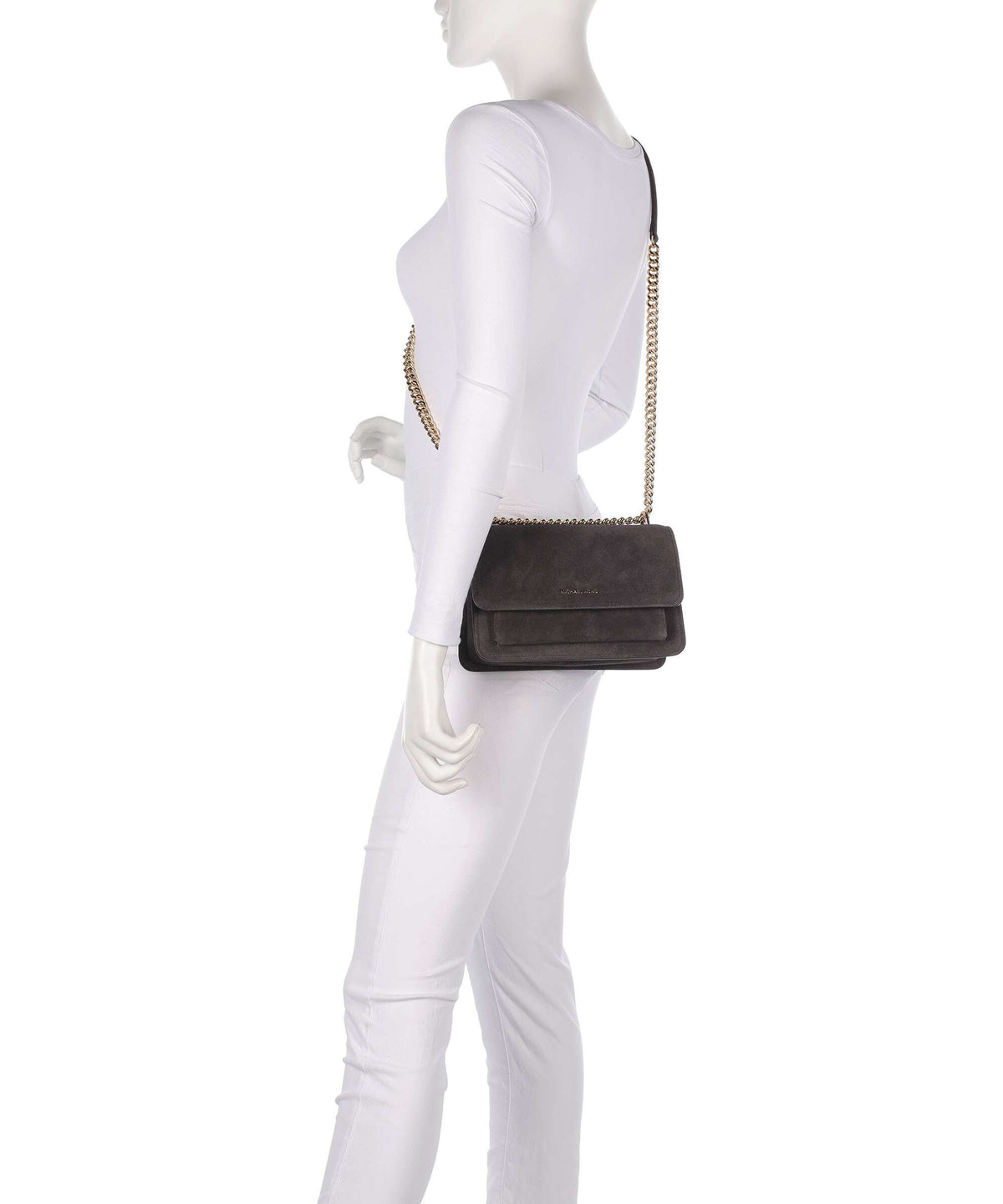 Michael Kors Claire Large Shoulder bag chocolate