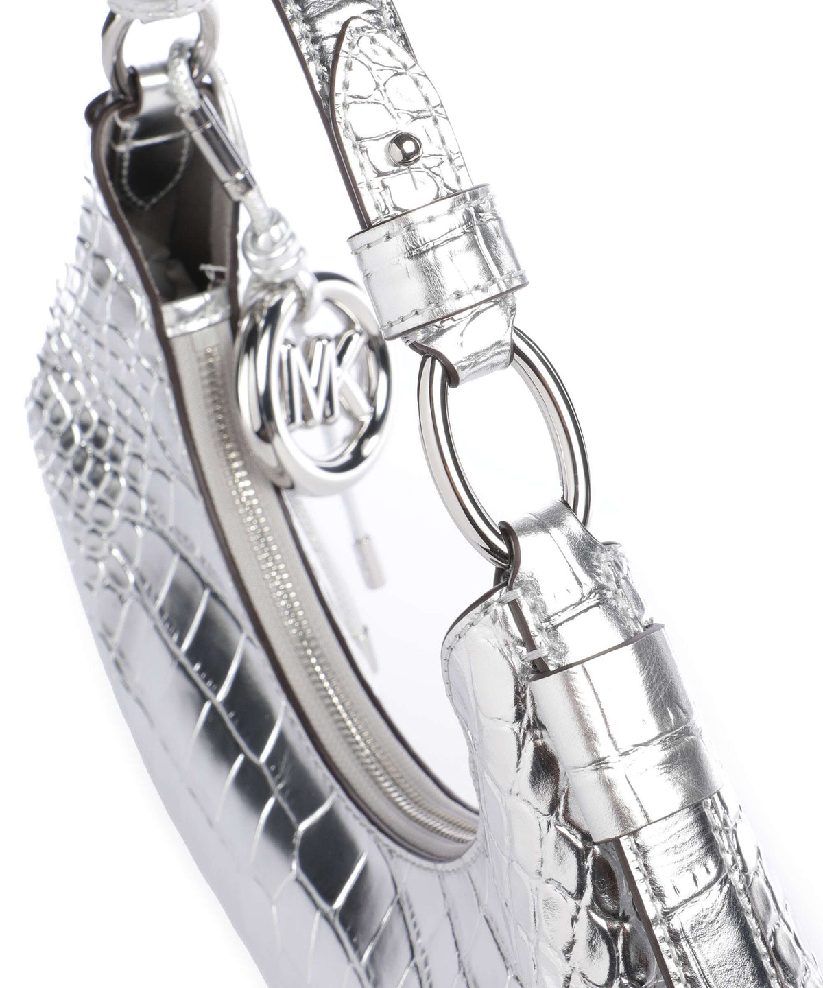 Michael Kors Koa Medium Shoulder bag silver