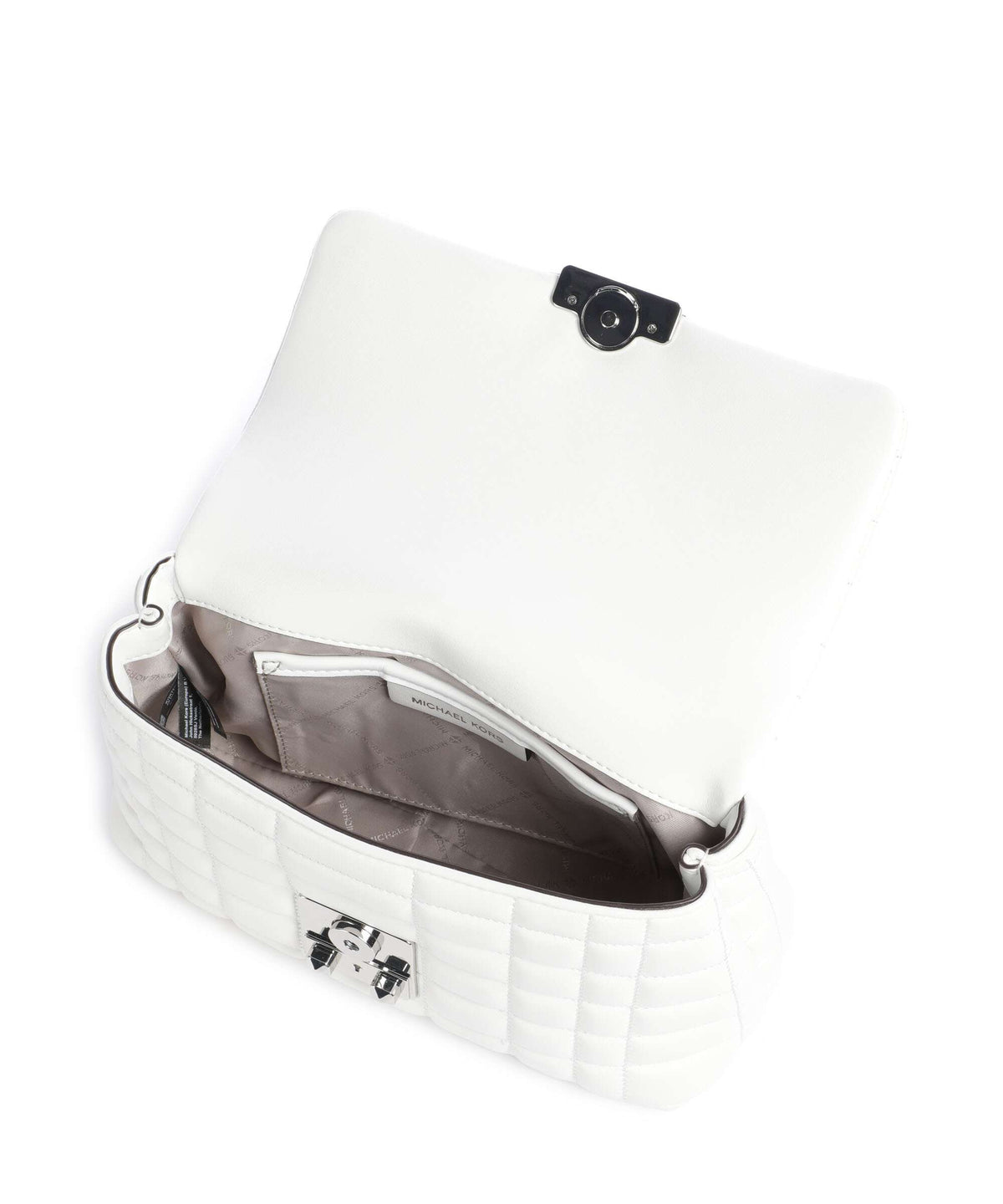 Michael Kors Tribeca Medium Handbag optic white