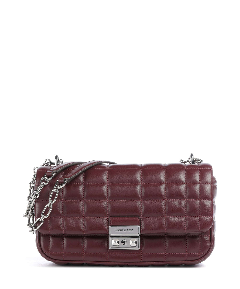 Michael Kors Tribeca Large Shoulder bag oxblood
