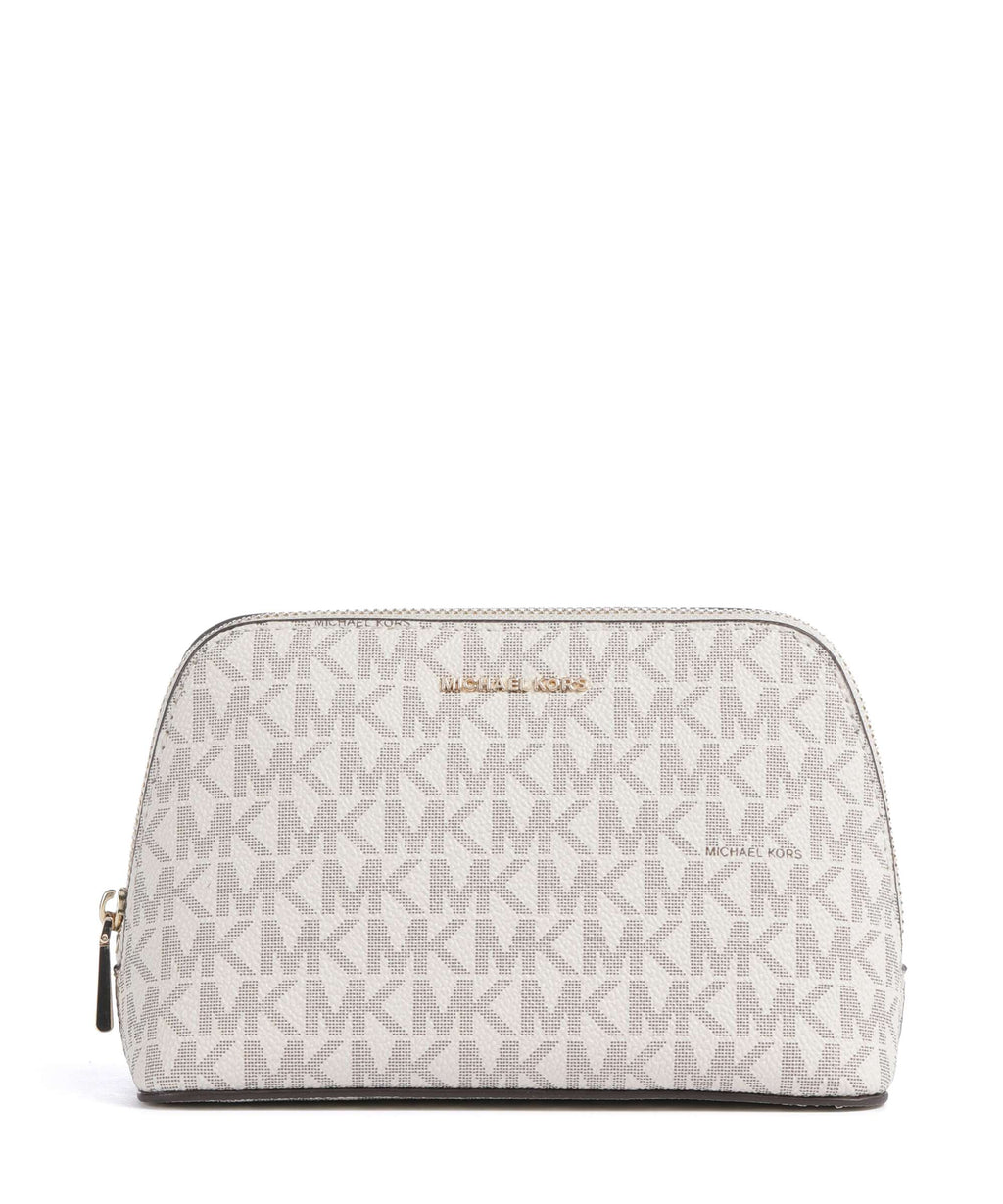 Michael Kors Jet Set Small Cosmetic bag vanilla/acorn