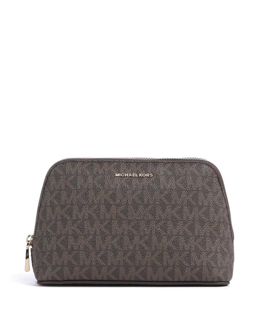 Michael Kors Jet Set Small Cosmetic bag brown/acorn
