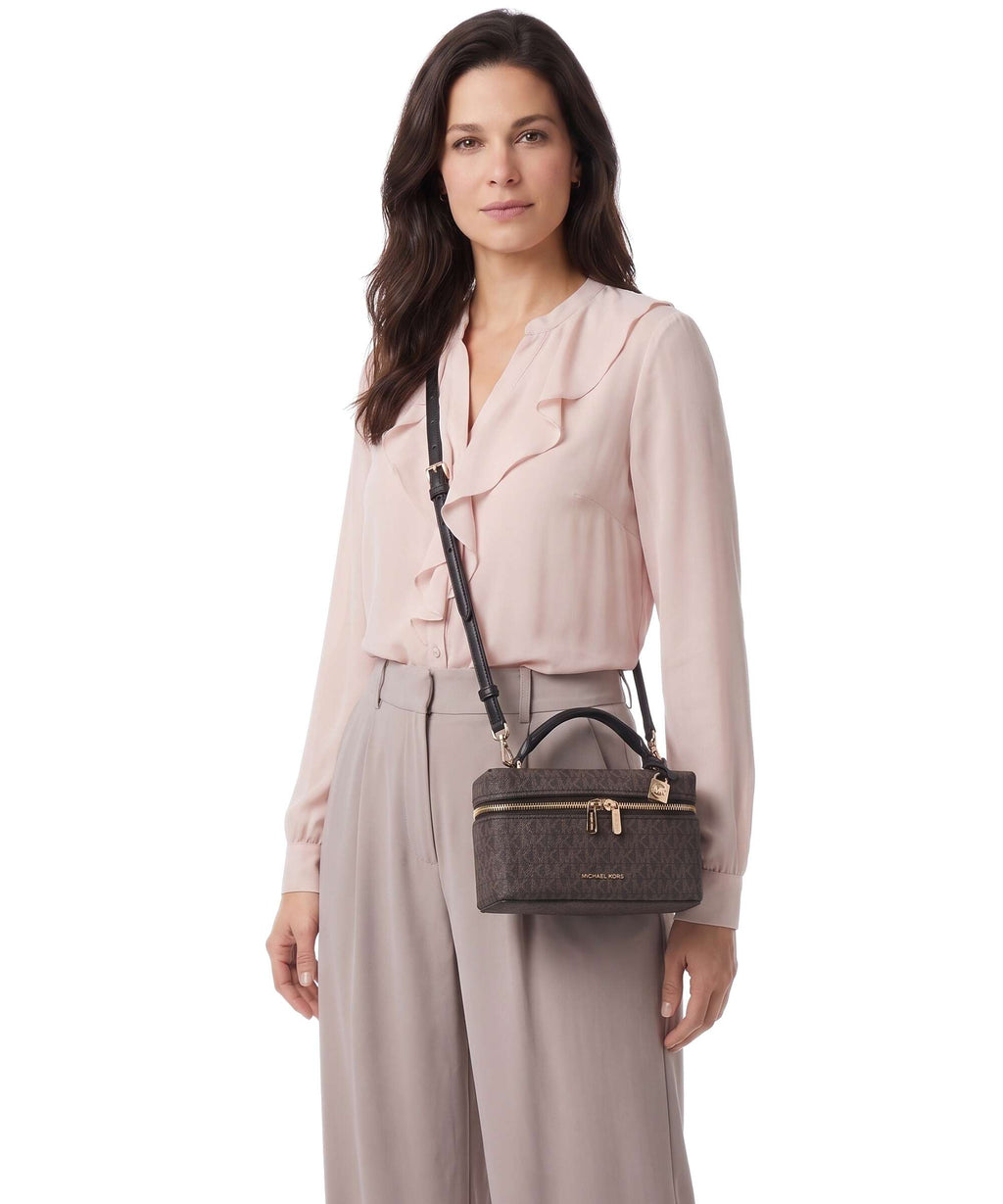 Michael Kors Jana XS Crossbody bag brown/black