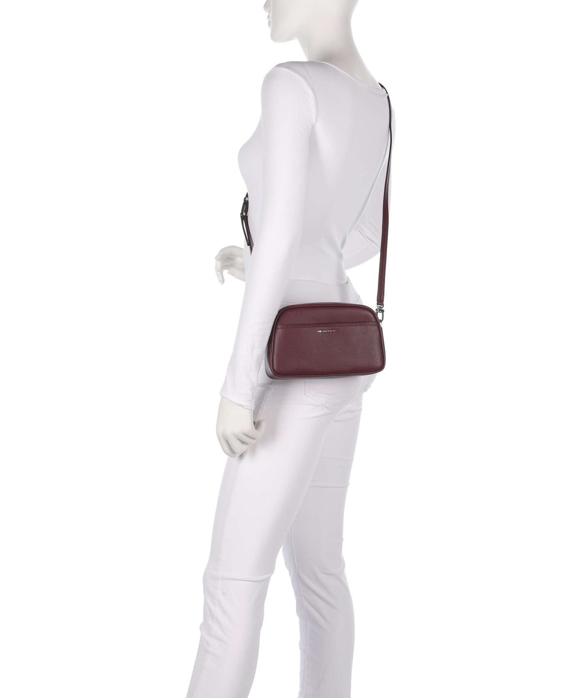 Michael Kors Jet Set Small Crossbody bag oxblood