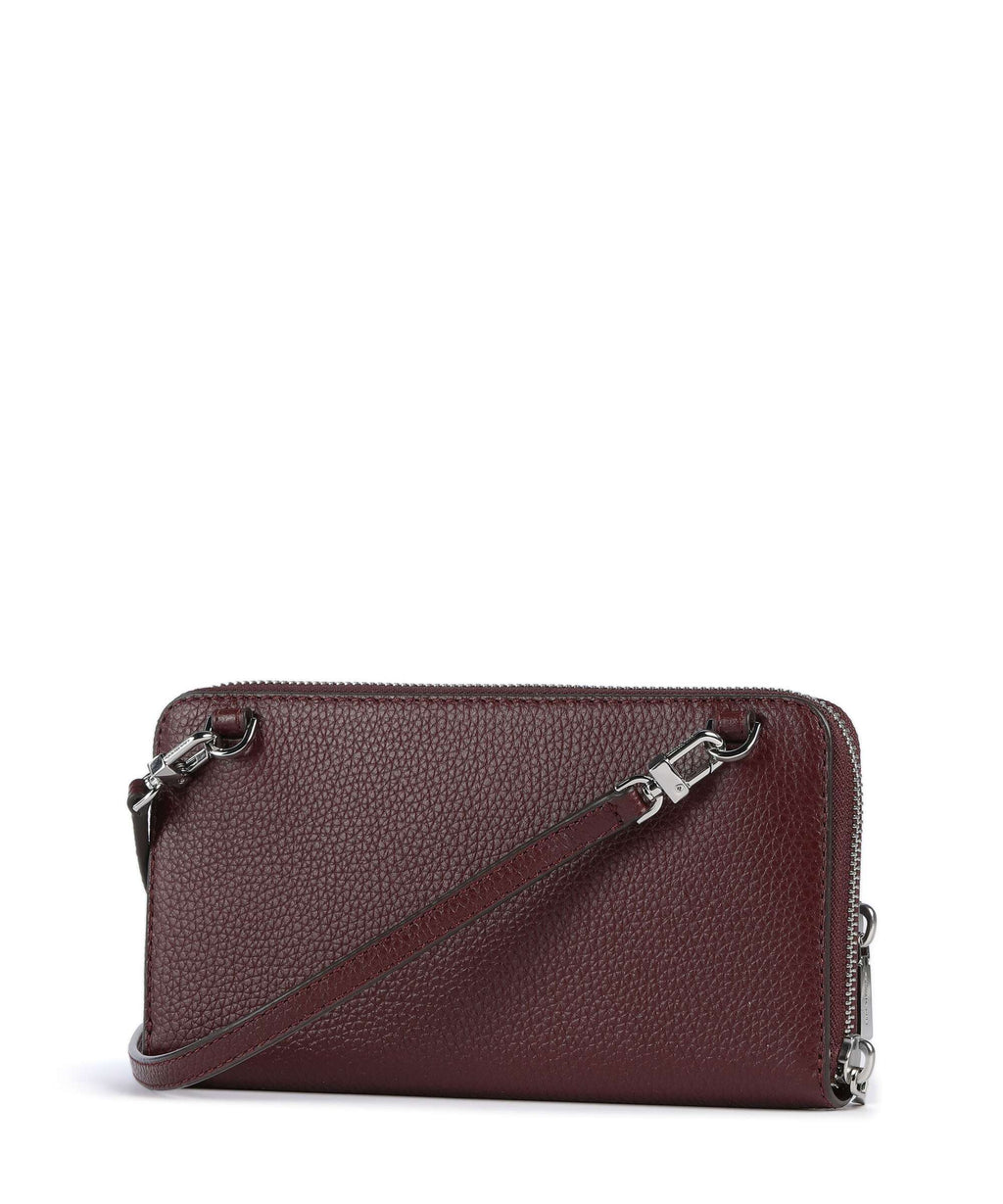 Michael Kors Jet Set Large Continental Crossbody bag oxblood