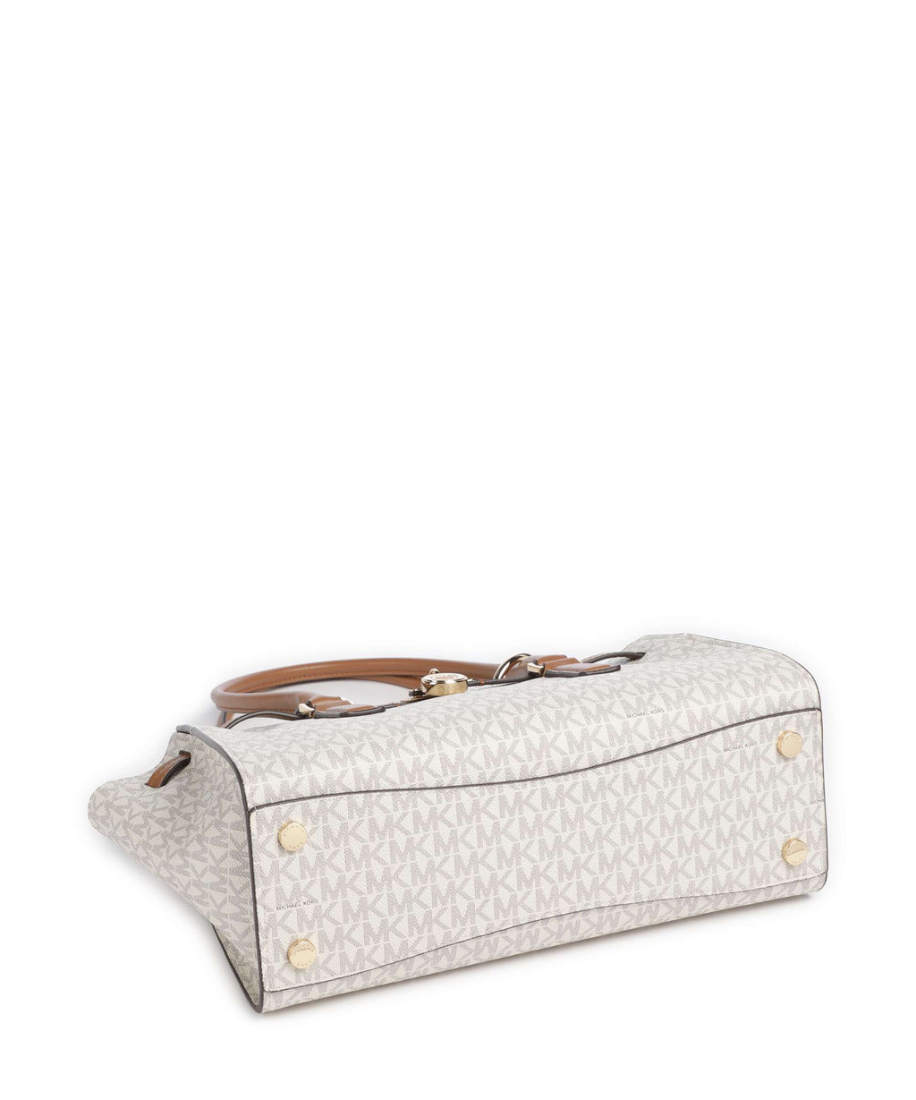 Michael Kors Hamilton Moderne Small Shoulder bag vanilla/acorn