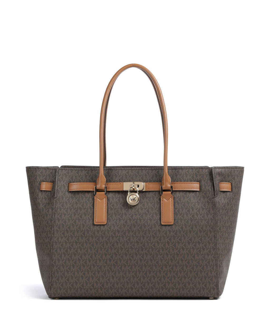 Michael Kors Hamilton Moderne Large Tote bag brown/acorn