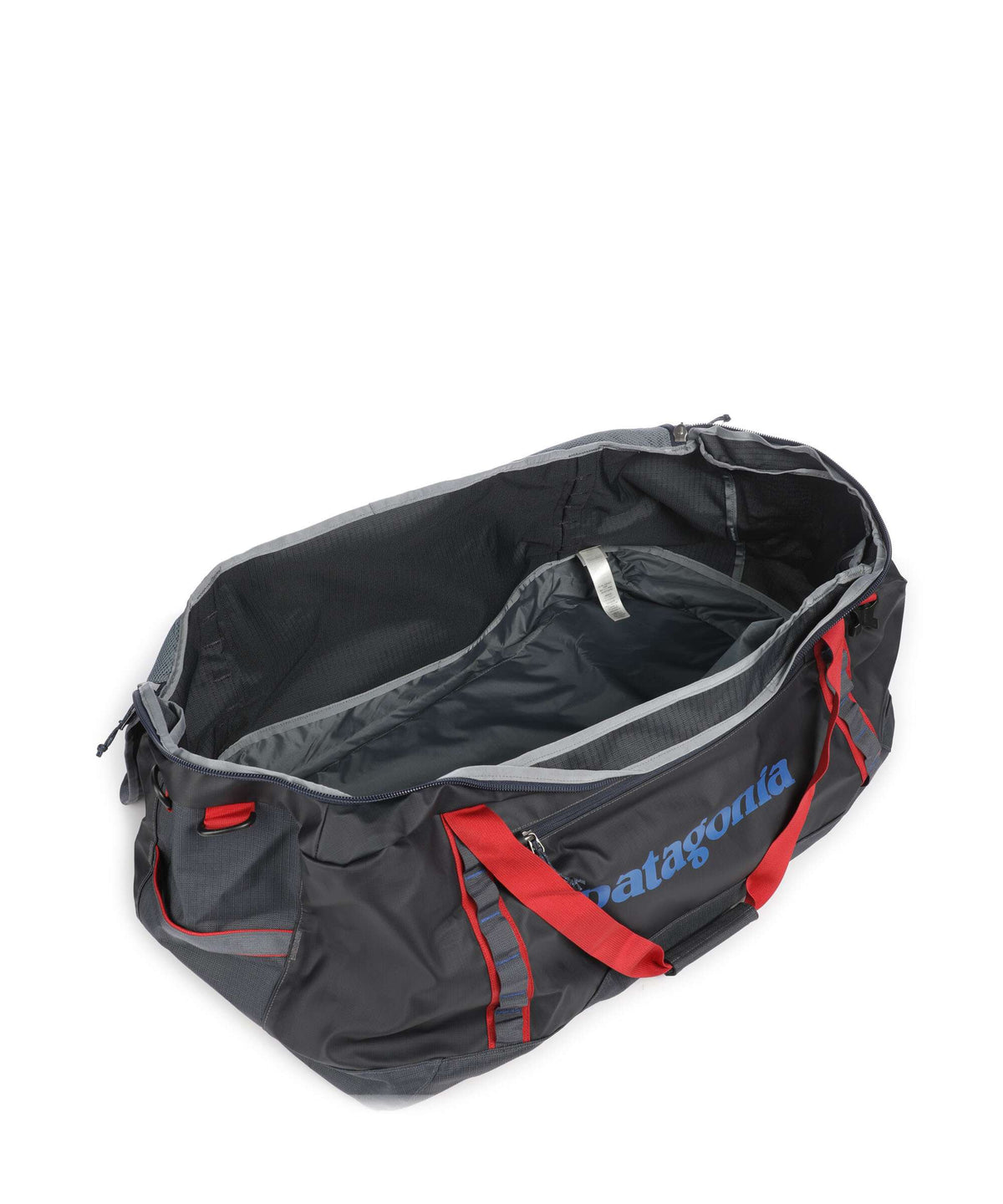 Patagonia Black Hole 100 Travel bag smolder blue w/amanita red