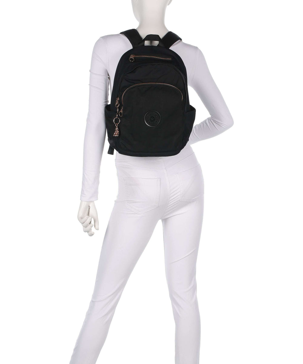 Kipling Charm Delia Backpack black rose spice