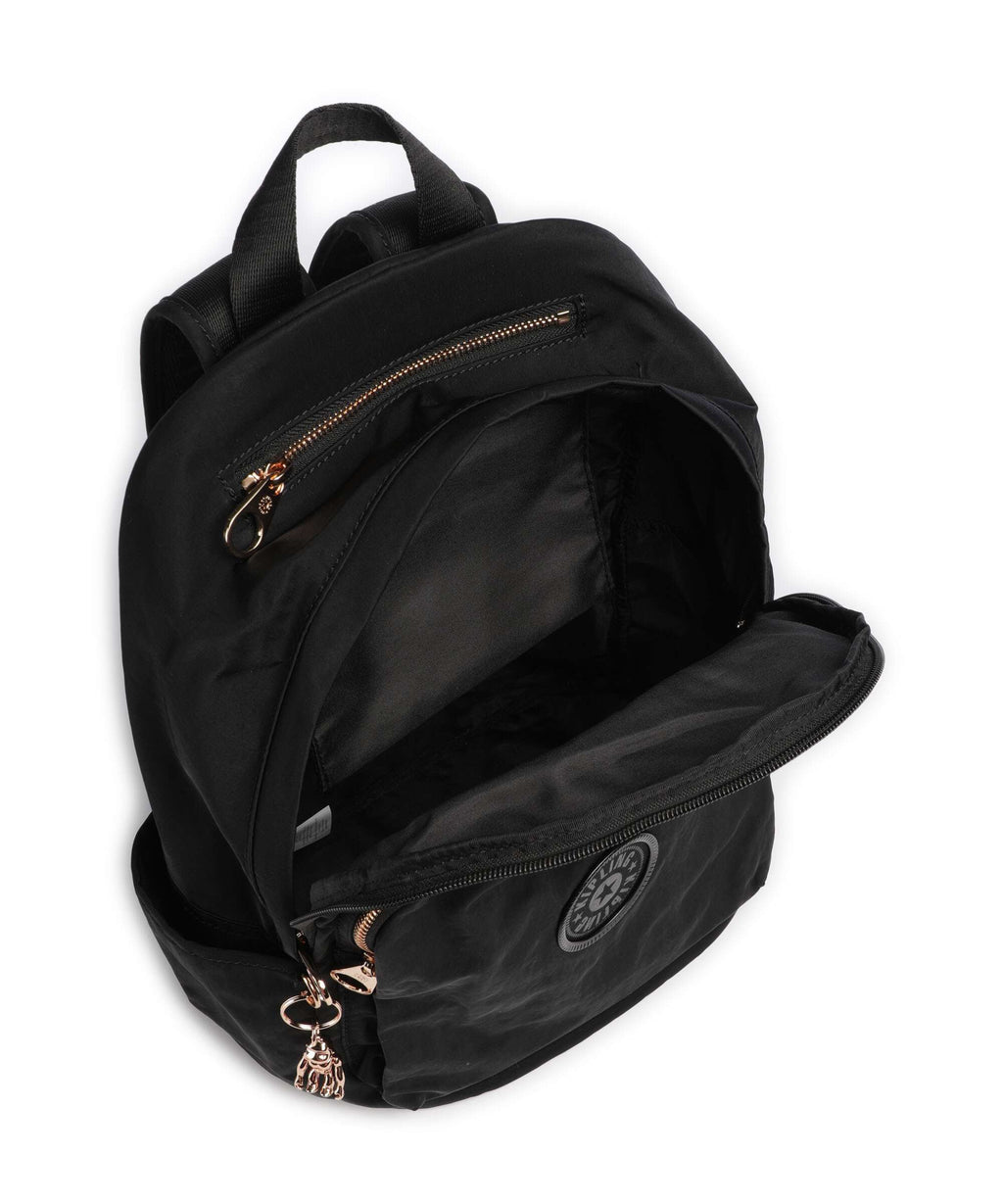 Kipling Charm Delia Backpack black rose spice