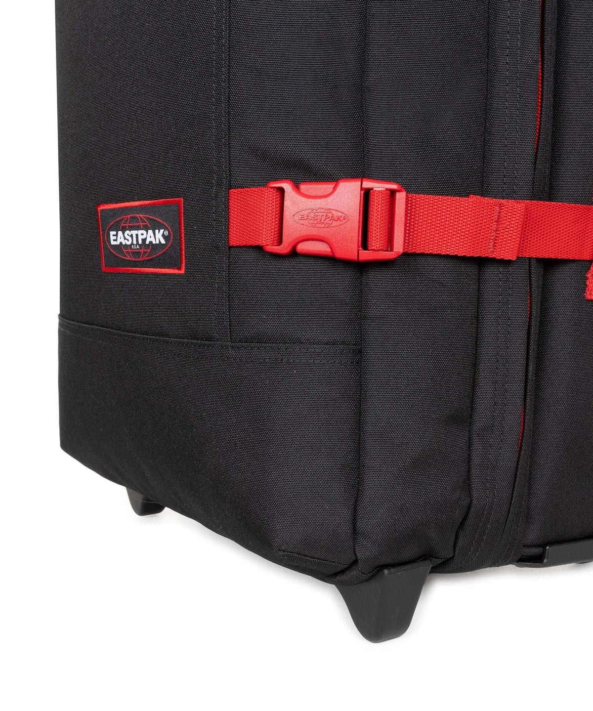 Eastpak Tranverz S Travel bag with wheels kontrast scarlet