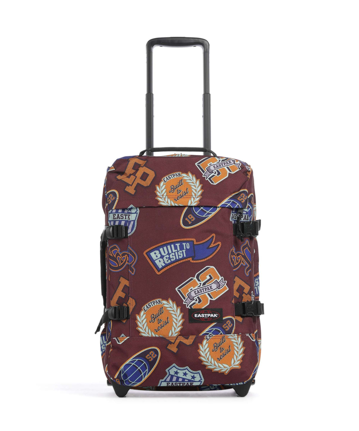 Eastpak Tranverz S Travel bag with wheels clash burgundy