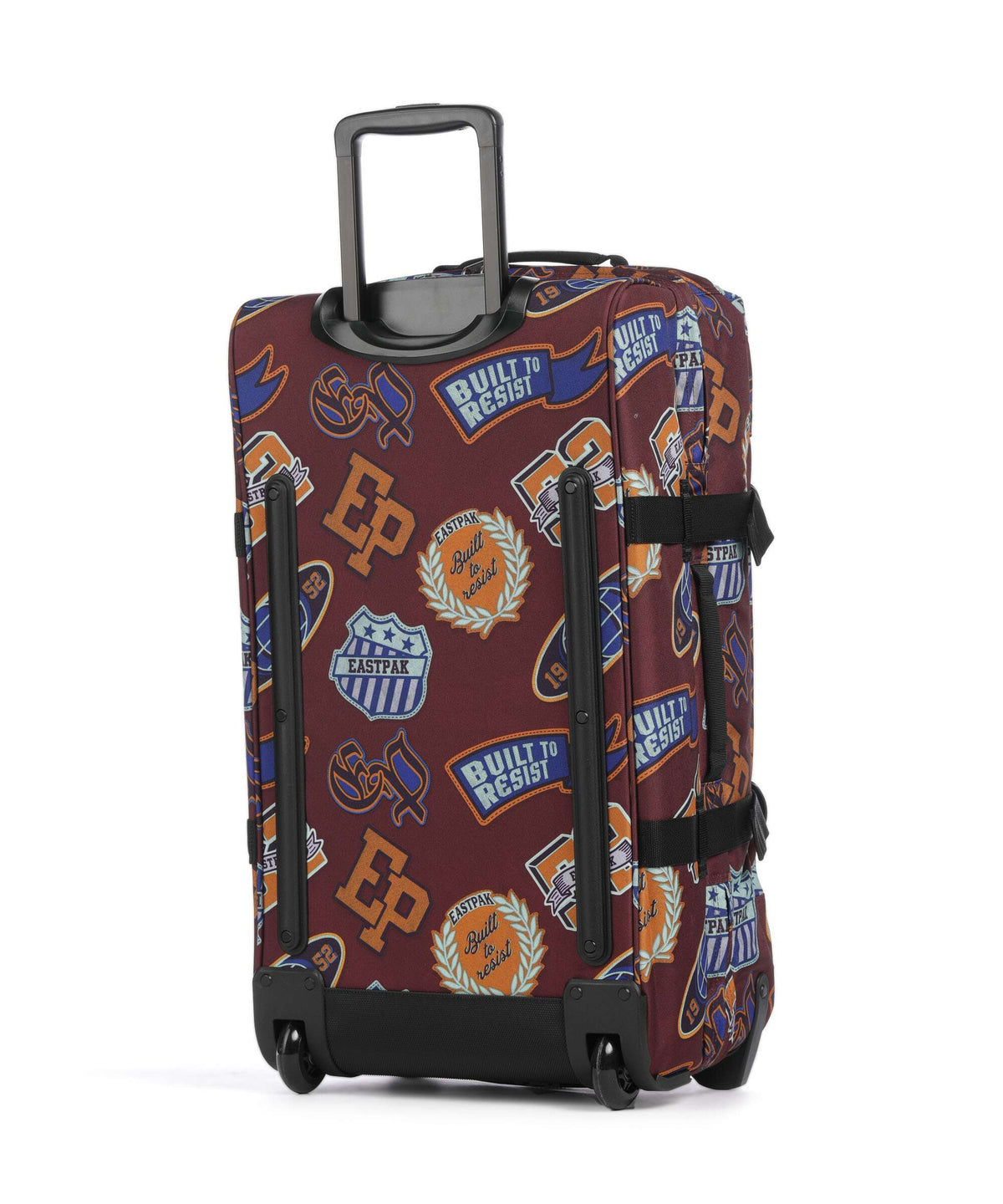 Eastpak Tranverz M Travel bag with wheels clash burgundy