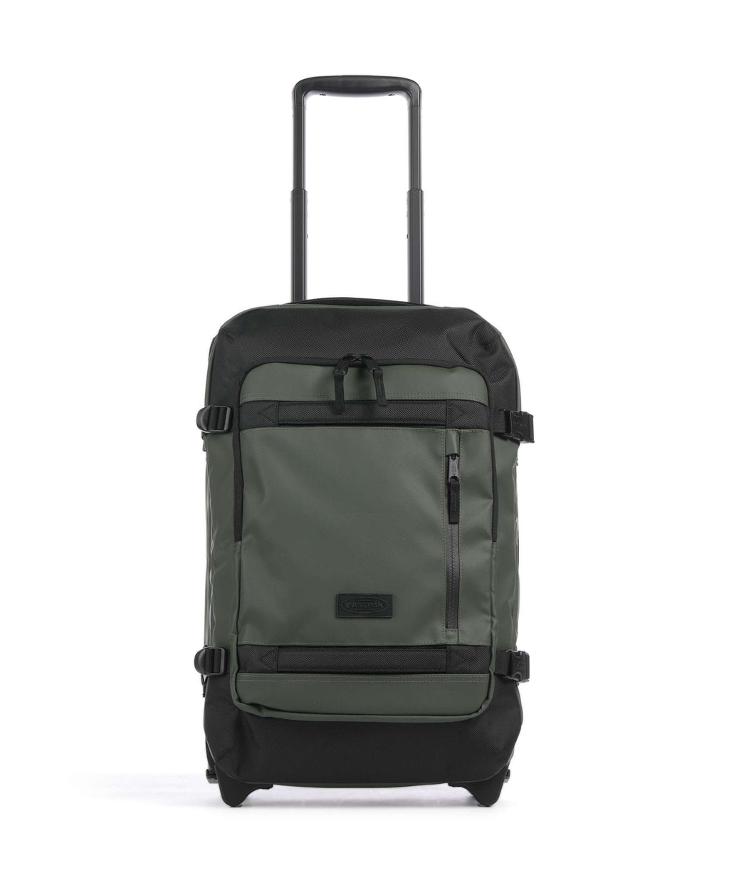 Eastpak Tranverz Cnnct S Travel bag with wheels top khaki