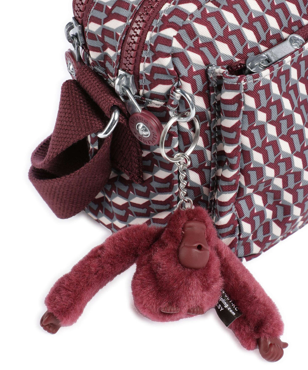 Kipling Basic Abanu M Crossbody bag wine
