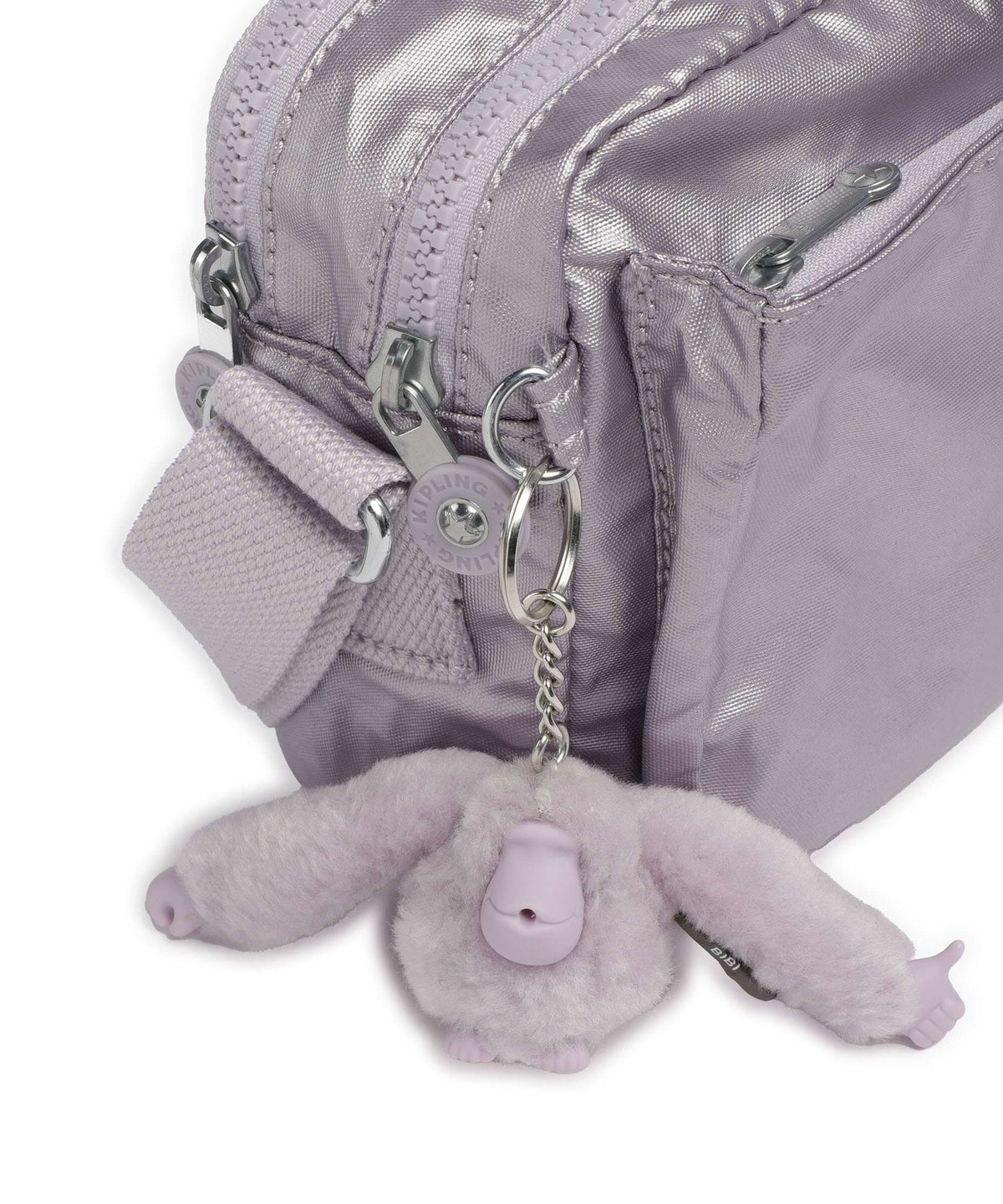 Kipling Basic Abanu M Crossbody bag lilac moon/metallic