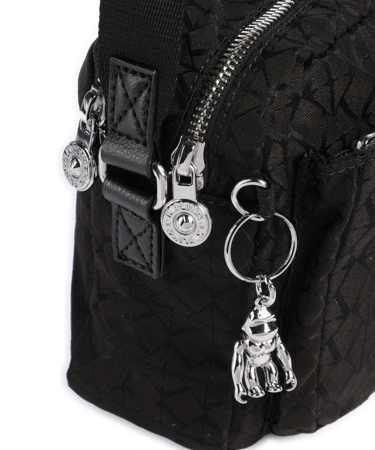 Kipling Elevated Abanu M Crossbody bag noir sign