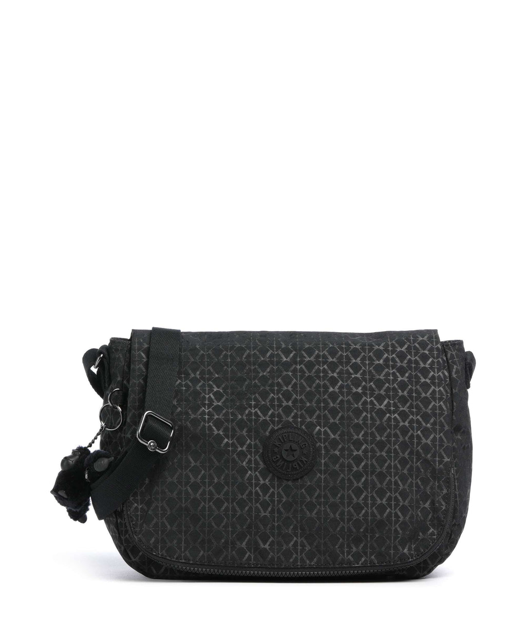 Kipling Basic Earthbeat M Shoulder bag signature embossed