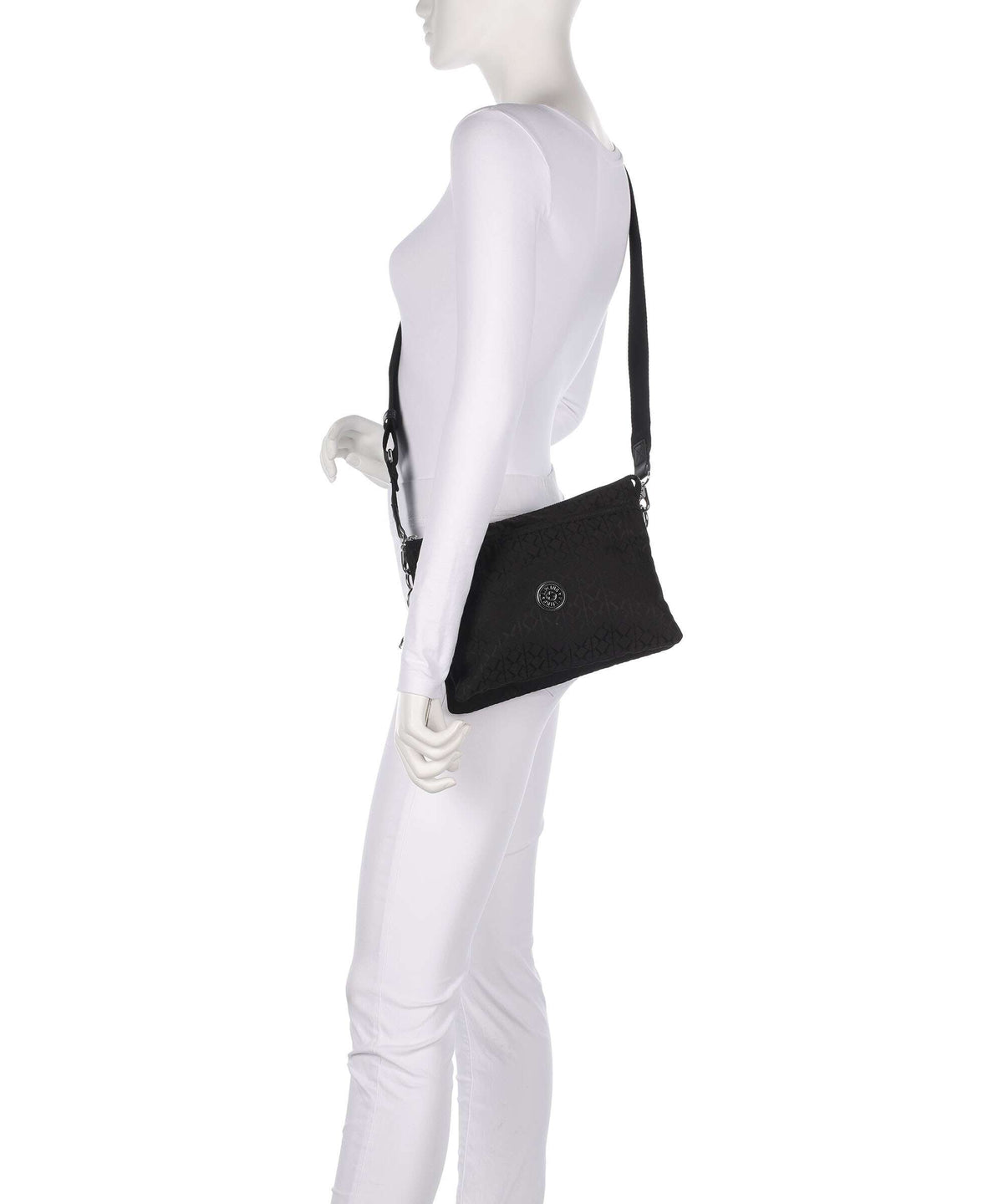 Kipling Elevated Riri L Crossbody bag noir sign