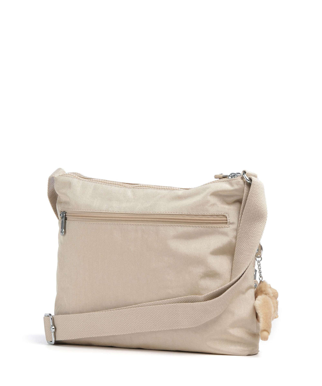 Kipling Basic Alvar Shoulder bag sparkled beige