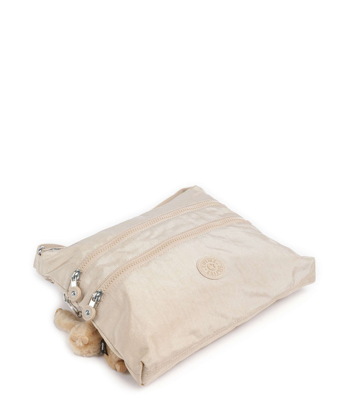 Kipling Basic Alvar Shoulder bag sparkled beige