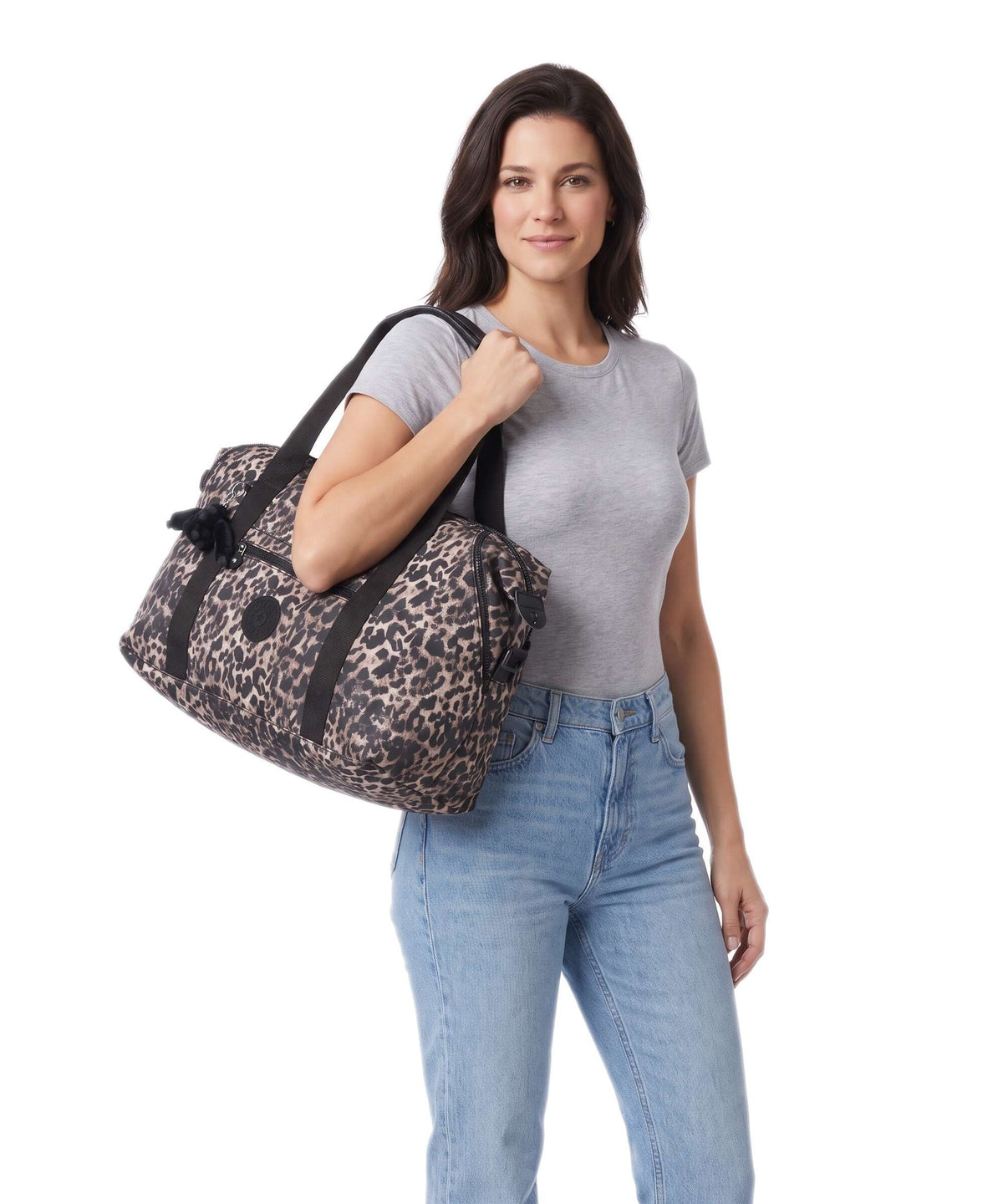Kipling Basic Art M Tote bag wild leopard