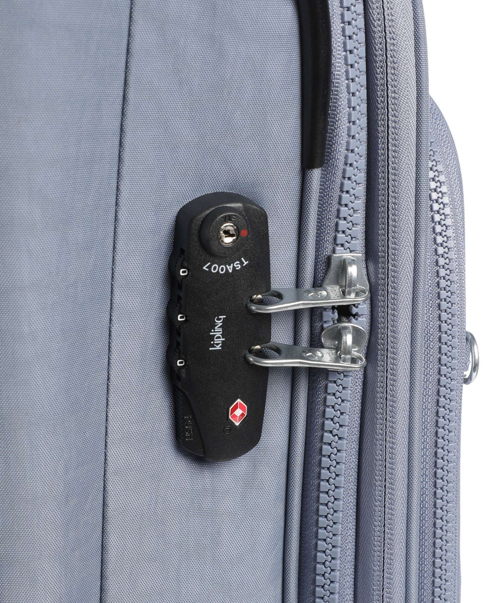 Kipling Basic New Youri L Spinner (4 wheels) blue stone